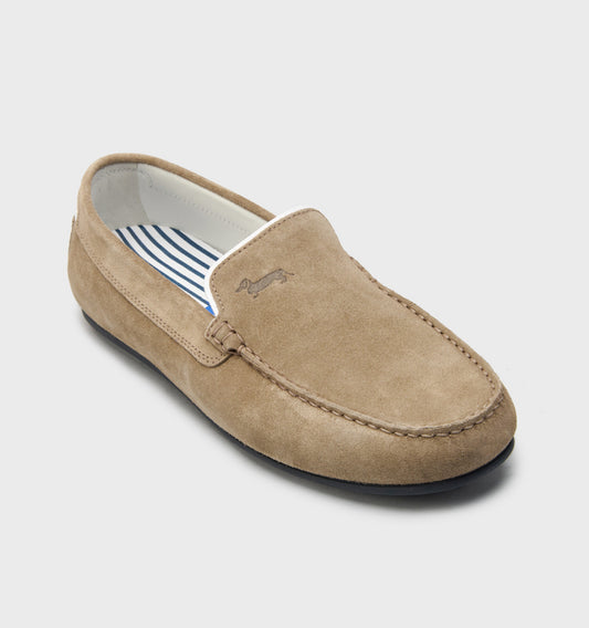 HARMOND & BLAINE SUEDE MOCASSINE