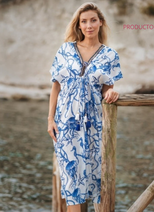 Isla dress 100% COTTON 35764