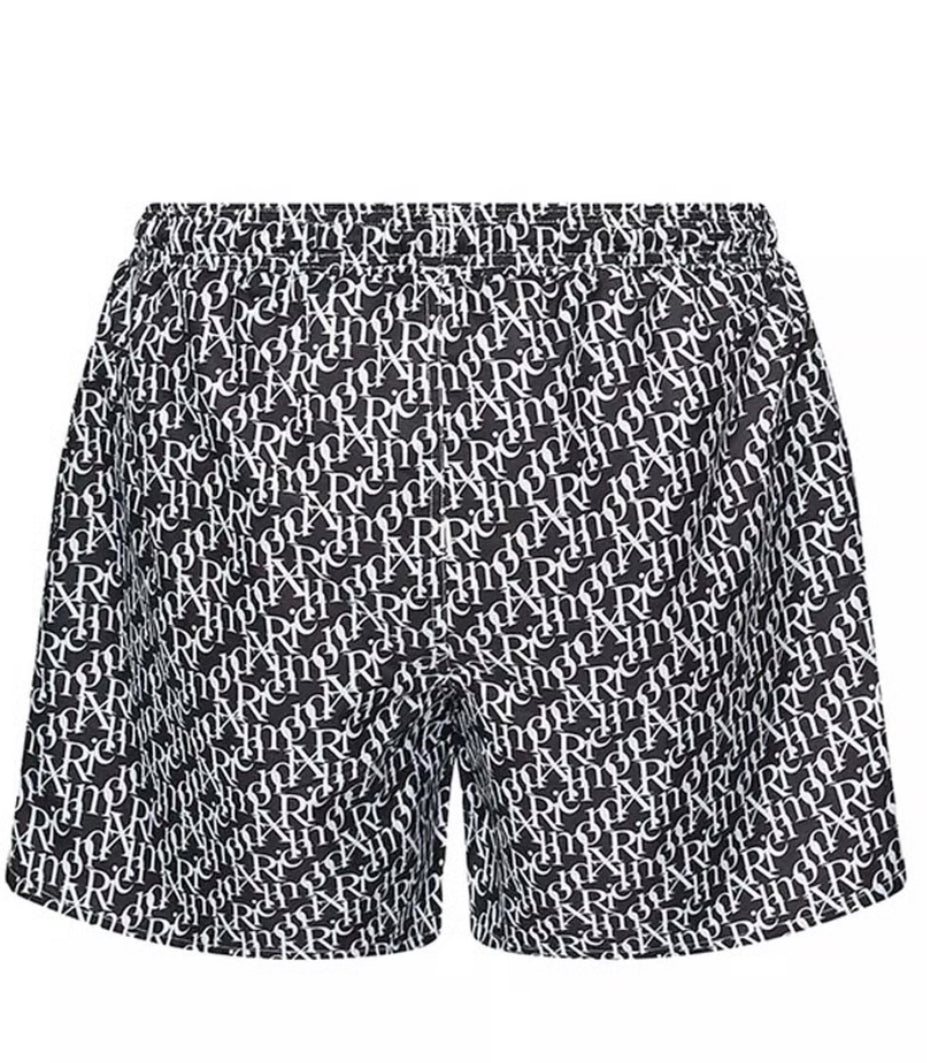 RICHMOND X SWIMSUIT with all- over monogram and iconic identity UMP26293