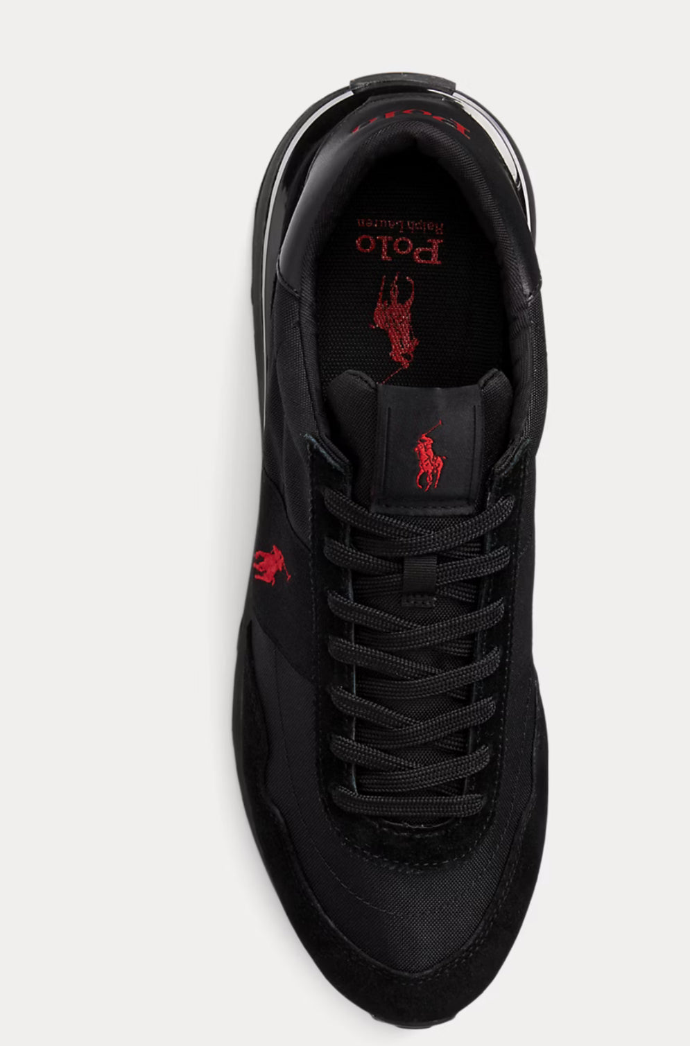 RALPH LAUREN Train 89 Suede and Oxford Trainer