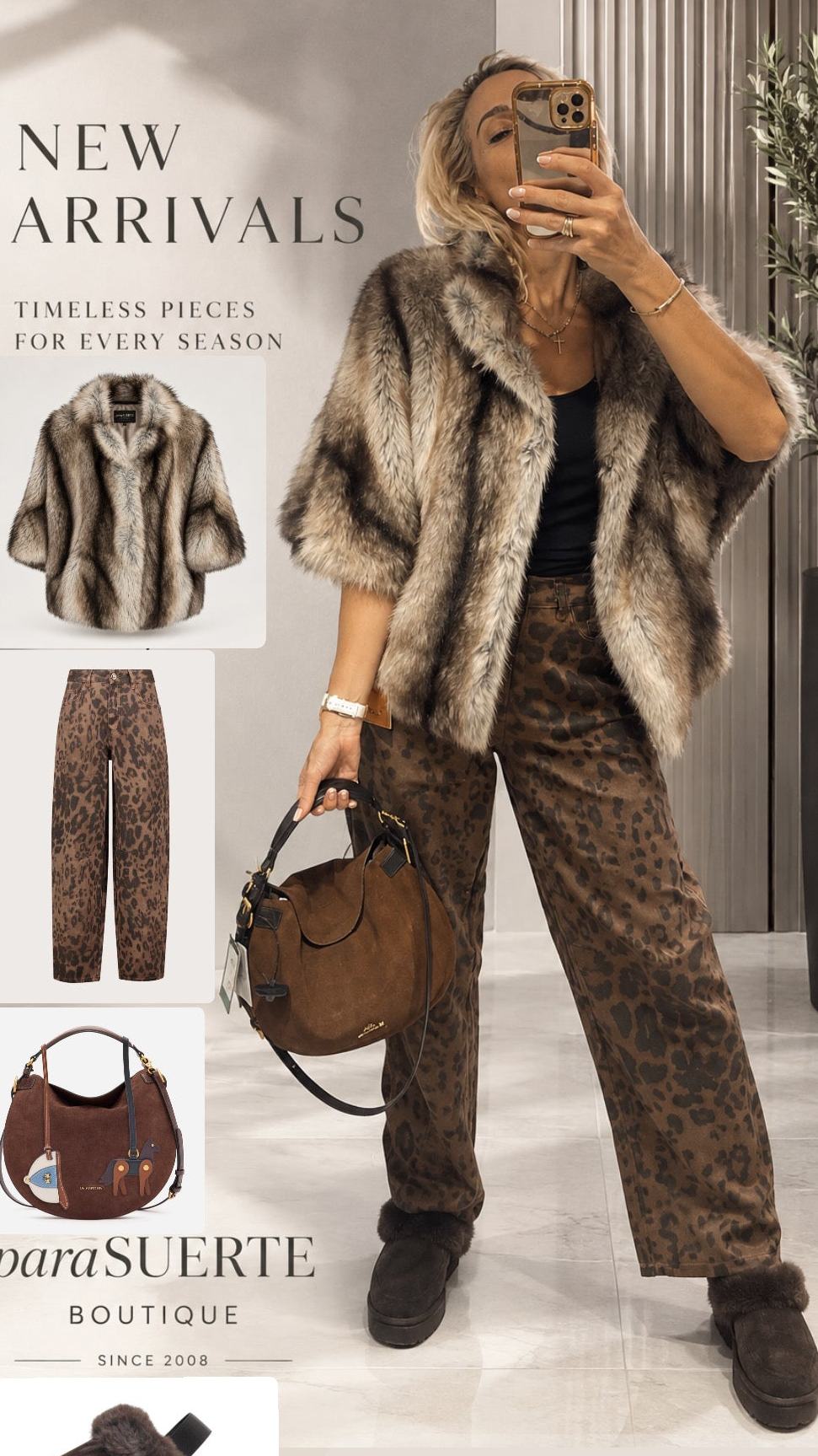 SATI LUCY GILET BEIGE 26W.SA.036.22