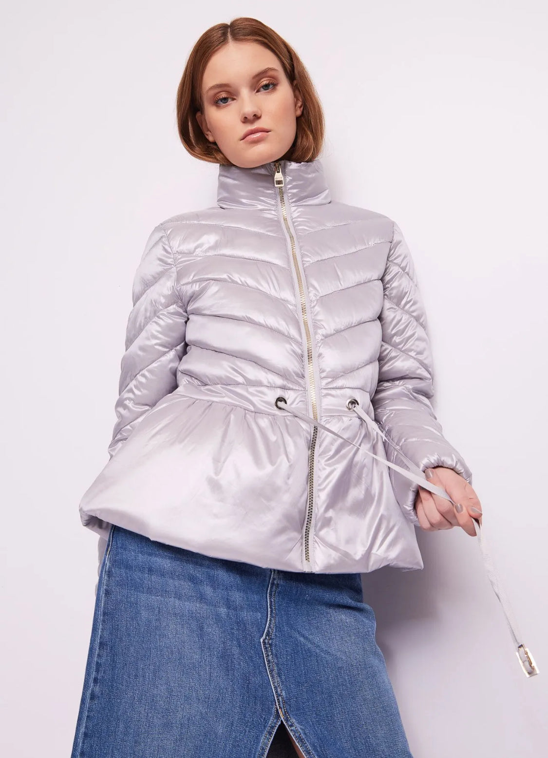 GAUDI Down jacket in lightweight shiny nylon 421BD35004