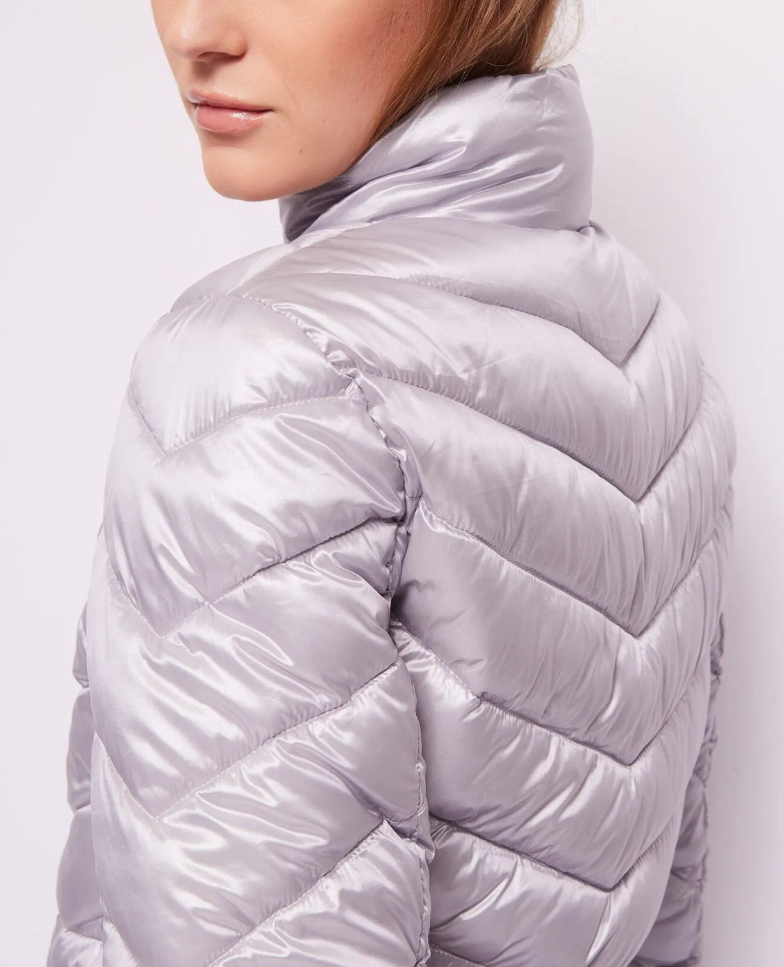 GAUDI Down jacket in lightweight shiny nylon 421BD35004