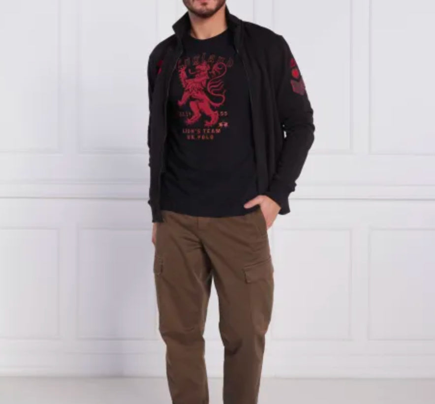 La Martina MAN PEACHED COTTON UMRE31