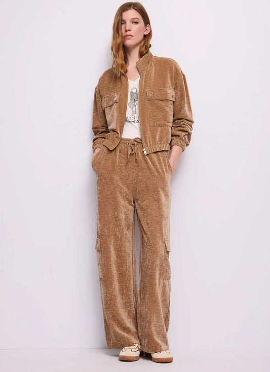 GAUDI Women’s cargo trousers with drawstring 621BD25030