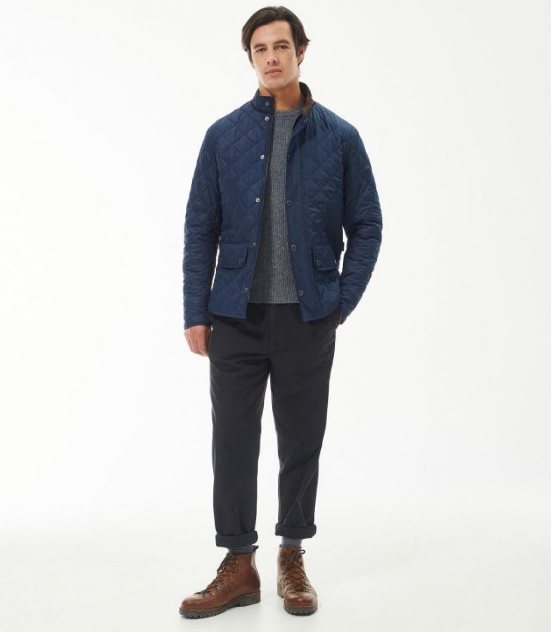 BARBOUR MAN CARRY OVER LOWERDALE QUILTED JACKET MQU1715