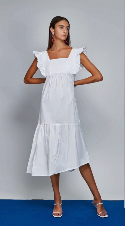 ODI ODI WHITE IRMA DRESS