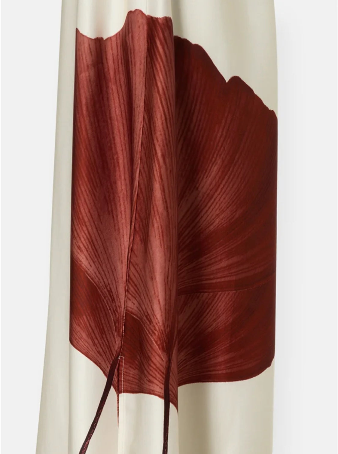 ANON LEAF LONGDRESS  A76SD085
