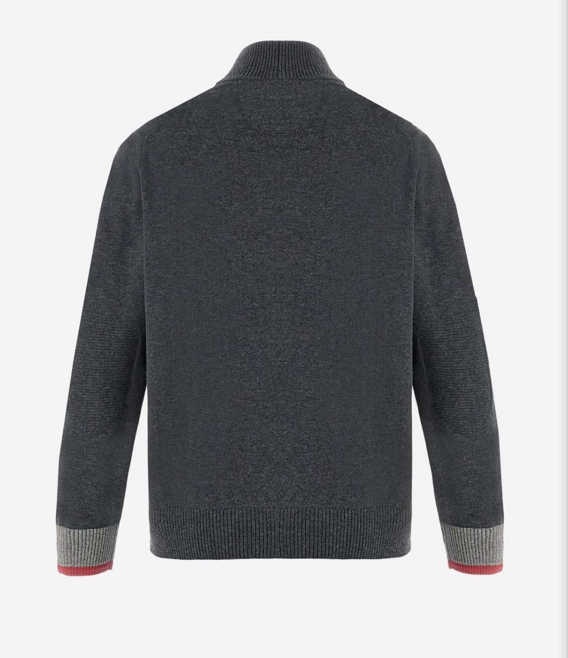 LA MARTINA Men’s full zip wool blend sweater Polo Team