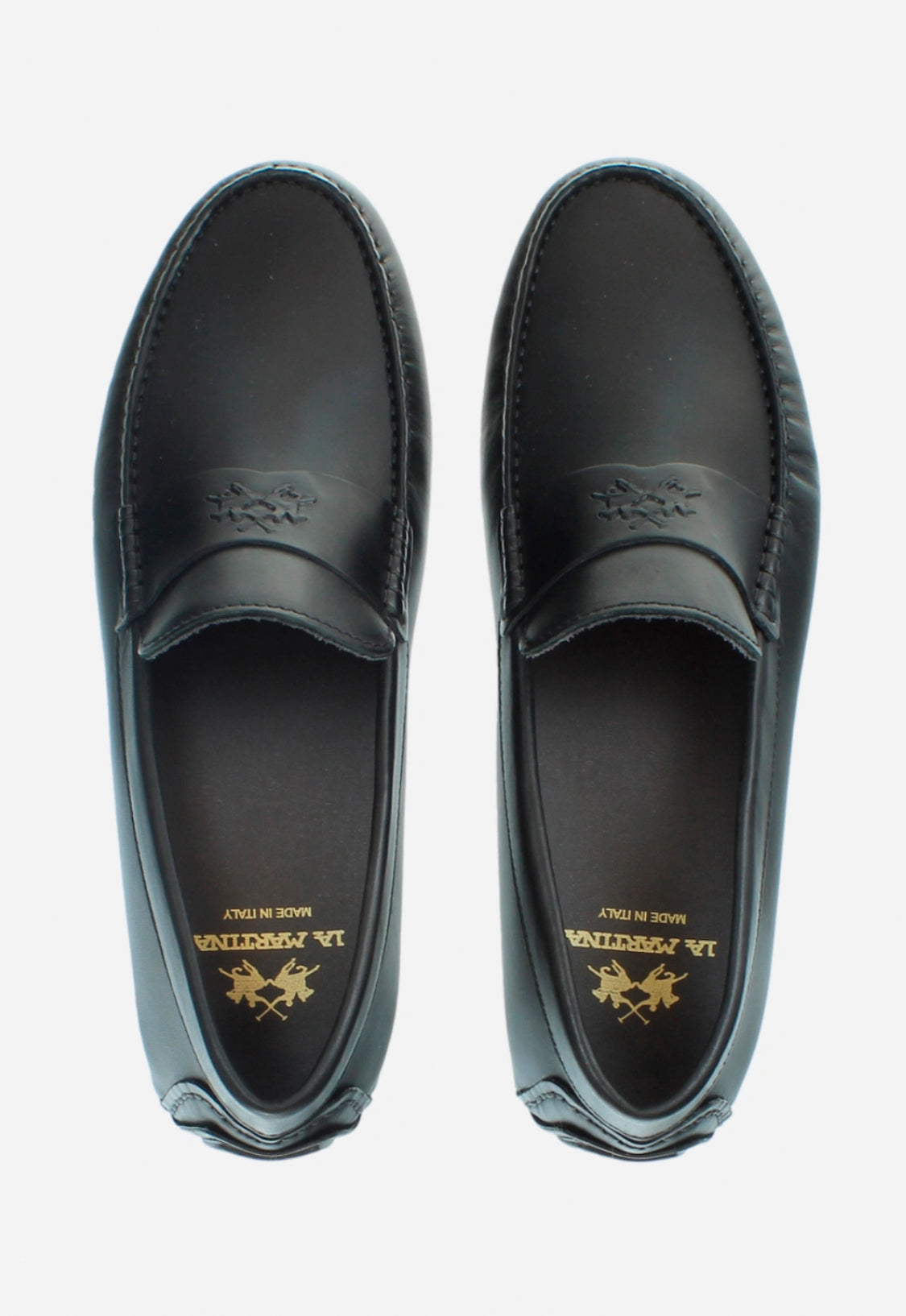 LA MARTINA MEN LEATHER MOCASSIN LFM241.090.3100