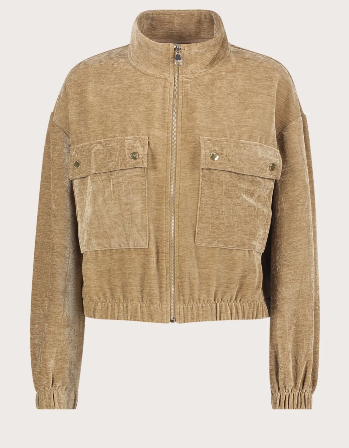 GAUDI Women’s jacket with high collar and zip 621BD35039