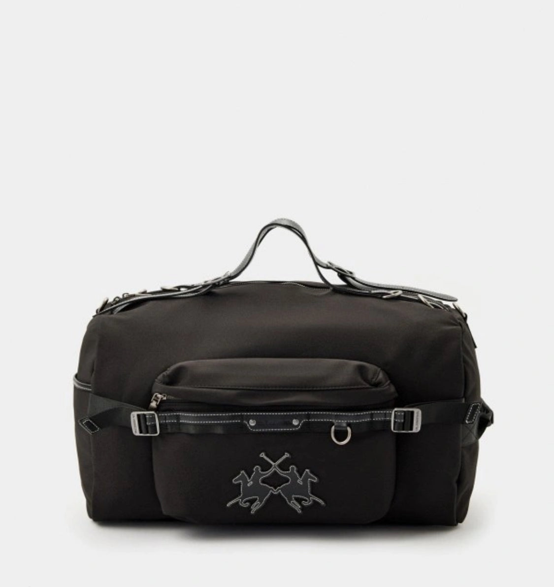 La Martina Technical canvas weekend bag five wave Matte MCA014