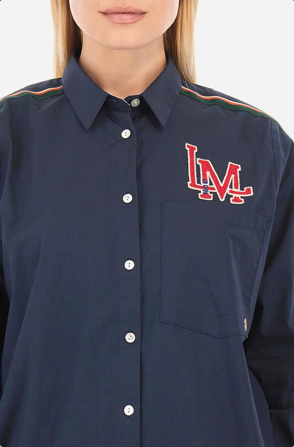 LA MARTINA WOMAN SHIRT POPLIN WWC300