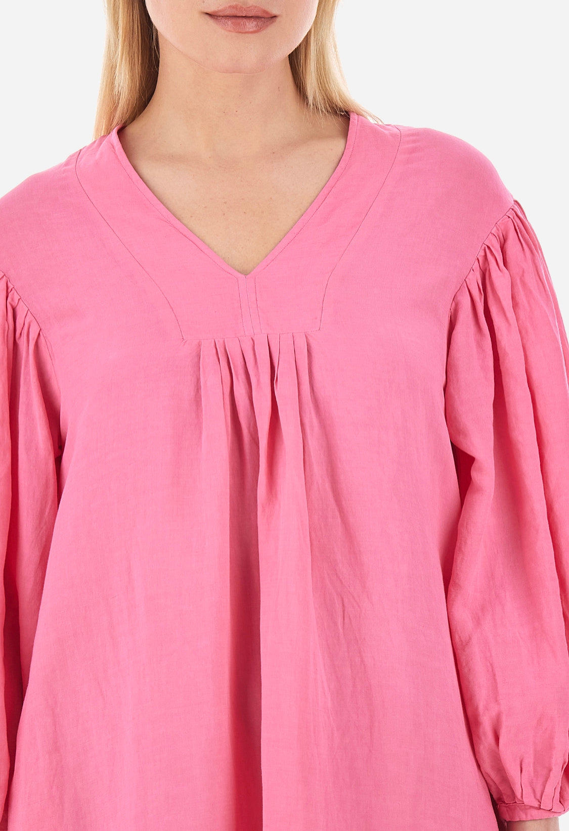 LA MARTINA WOMAN Linen dress VWD003