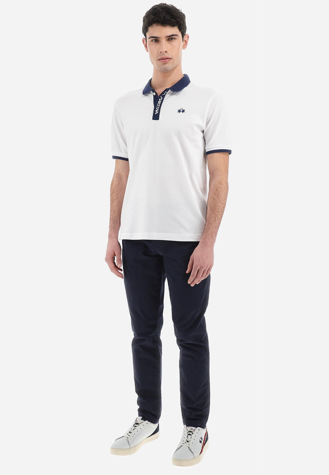 La Martina man piquet polo T-shirt VMP008