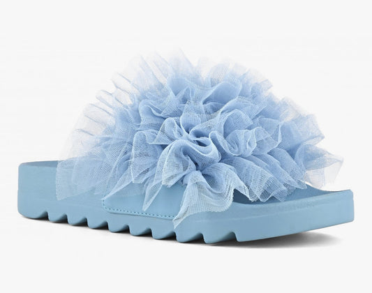 Colors of California Slides with Tulle Trim HC.JINFYEDGE201