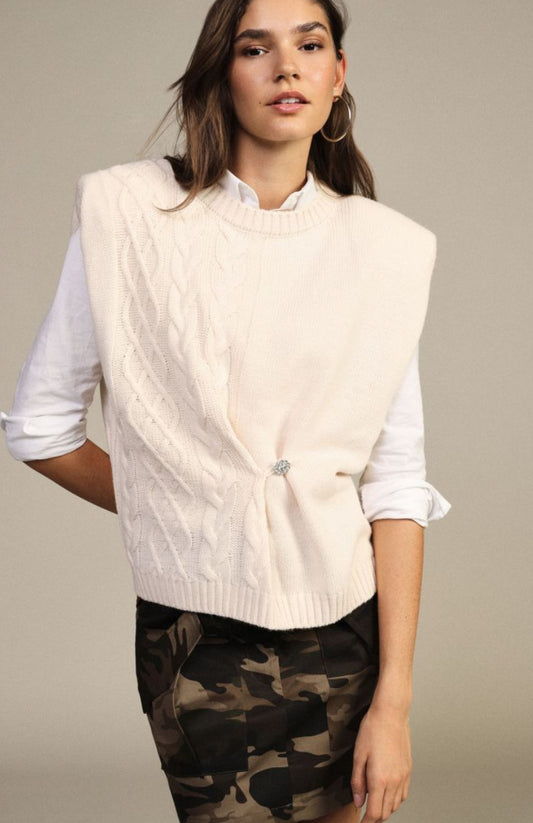 Dixie sleeveless pullover M566B019A